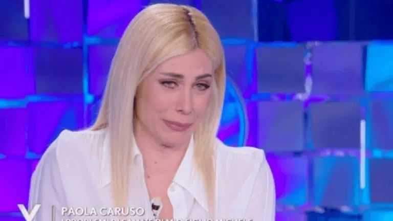 Verissimo, Paola Caruso commuove tutti “Sogno che mio figlio possa correre come prima, sacrificherei tutto”