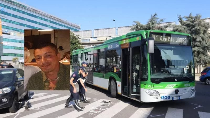 Milano, l’uomo travolto e ucciso da un autobus sulle strisce pedonali si chiamava Fabio Buffo e aveva 48 anni