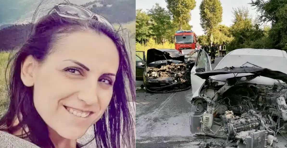 Roma, scontro frontale tra auto e suv, muore sul colpo a 39 anni Mariangela, in auto con lei c’era il marito e i figli di 7 e 11 anni