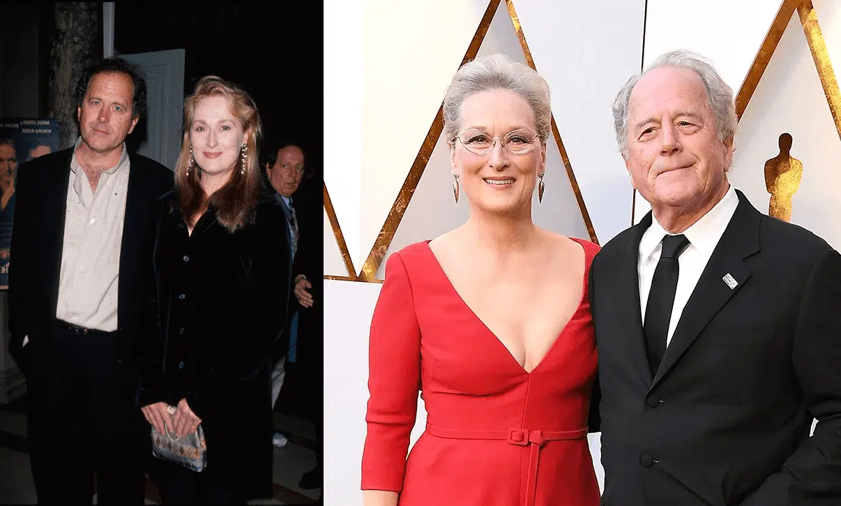 Meryl Streep divorzia dal marito dopo 45 anni di matrimonio, lei ha 74, lui 76 anni, 4 figli e nonni di 5 nipoti