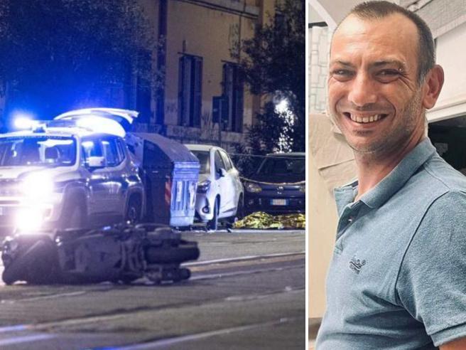 Valerio Lauroni, noto tappezziere di 43 anni, muore in un tragico incidente stradale su via Prenestina, Roma, cercando di evitare un rider in bicicletta.