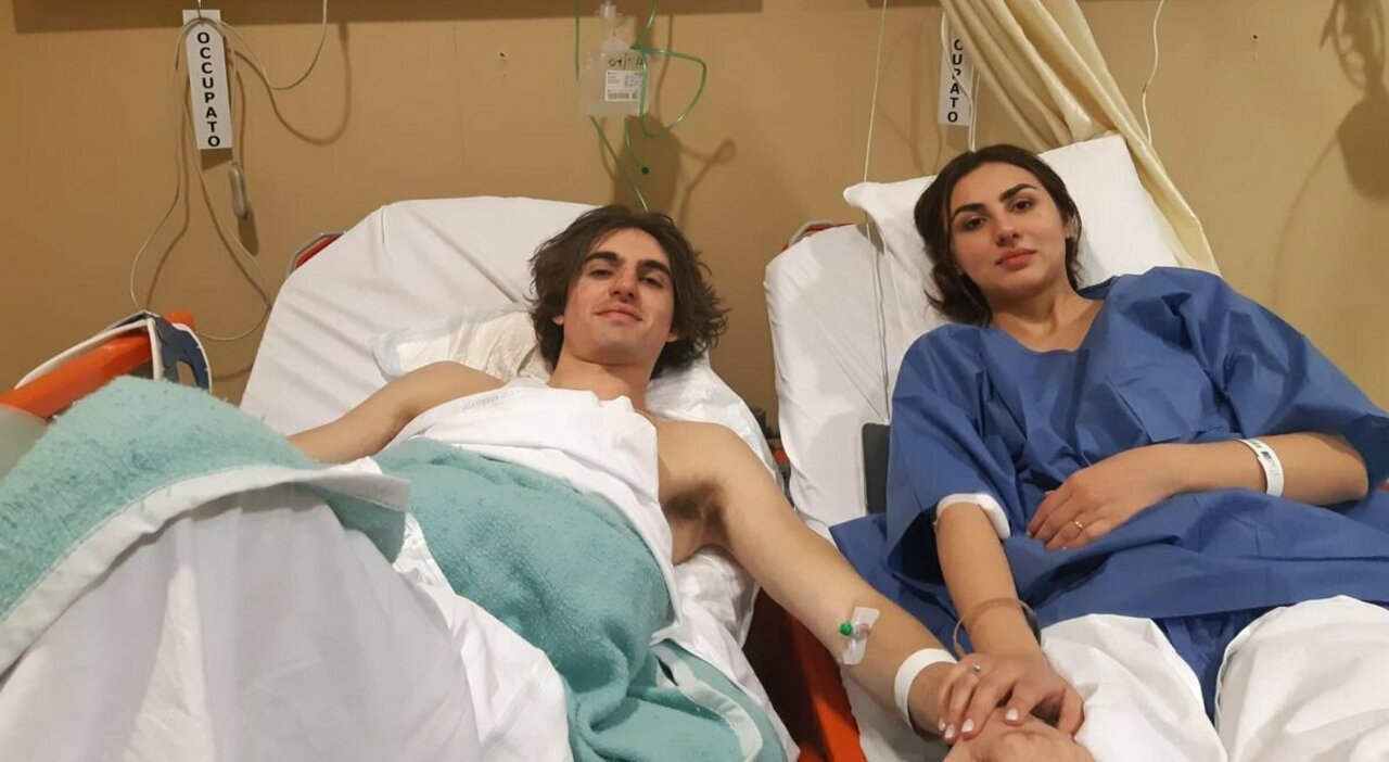 Crollo improvviso del solaio durante ricevimento, la prima notte di nozze di Paolo e Valeria in ospedale.