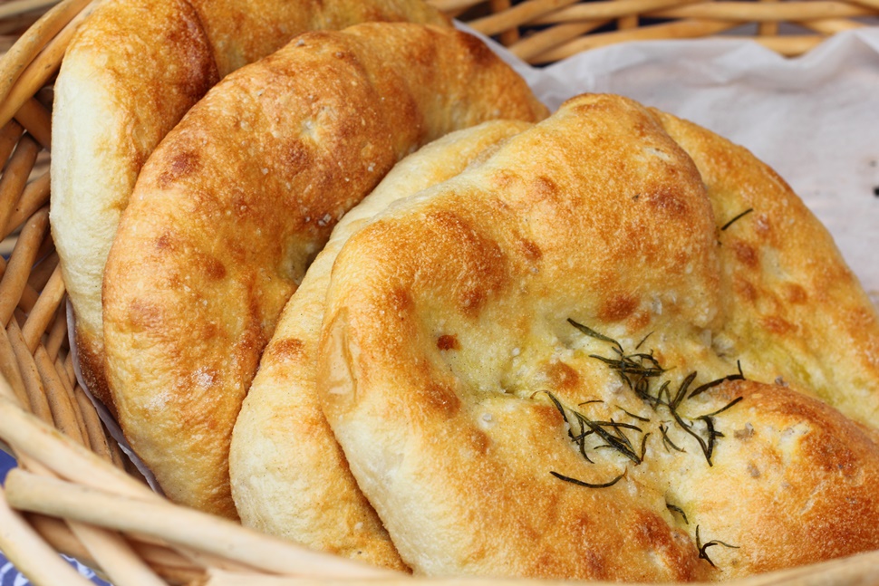 focaccia in padella