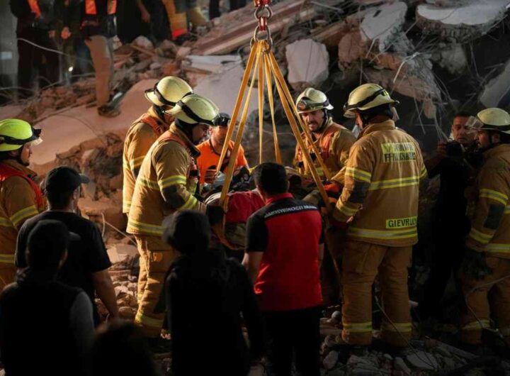 Dopo il crollo di Bari, una donna salvata sorprendentemente in buone condizioni